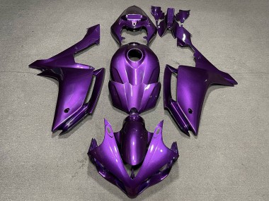 Violet Carénage Moto Yamaha R1 2007-2008 Pas Chère