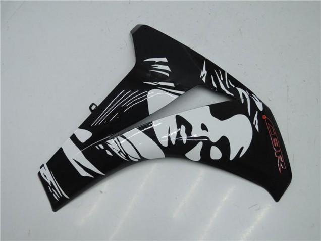 Blanc Noir Brillant Carénage ABS Honda CBR1000RR 2008-2011