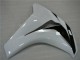 Blanc Noir Brillant Kits Carénages Moto ABS Honda CBR1000RR 2008-2011