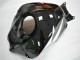 Blanc Noir Brillant Kits Carénages Moto ABS Honda CBR1000RR 2008-2011