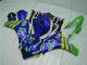 Bleu Jaune Vert MoviStar Castrol Carénage Moto Honda CBR1000RR 2008-2011