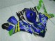 Bleu Jaune Vert MoviStar Castrol Carénage Moto Honda CBR1000RR 2008-2011
