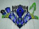Bleu Jaune Vert MoviStar Castrol Carénage Moto Honda CBR1000RR 2008-2011