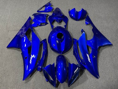 Bleu Carénage Moto Yamaha R6 2008-2016 Pas Chère