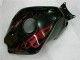 Noir Brillant Rouge Flamme Kits Carénages Moto Honda CBR1000RR 2008-2011