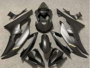 Gris Mat Noir Or Décalque Carénage Moto Yamaha R6 2008-2016 Pas Chère