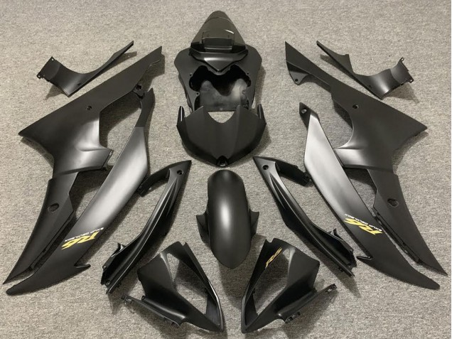 Gris Mat Noir Or Décalque Carénage Moto Yamaha R6 2008-2016
