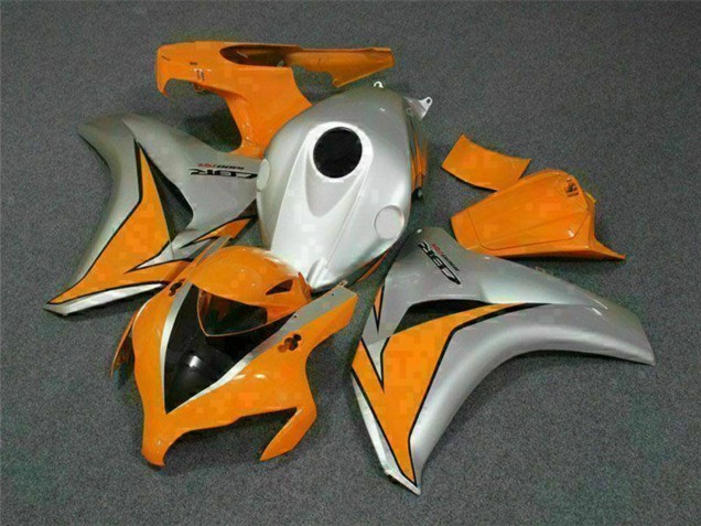Argent Orange Carénage Moto Honda CBR1000RR 2008-2011