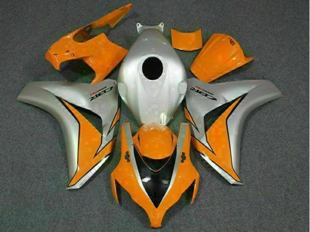 Argent Orange Carénage Moto Honda CBR1000RR 2008-2011