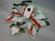 Blanc Rouge Vert Castrol Carénage Moto Honda CBR1000RR 2008-2011