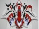Blanc Rouge Bleu Kits Carénages Moto ABS Honda CBR1000RR 2012-2016