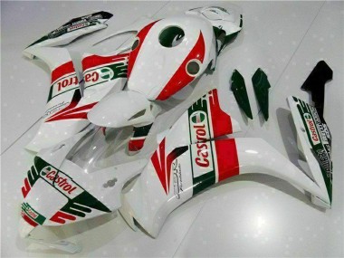 Blanc Rouge Vert Castrol Carénages Moto Honda CBR1000RR 2012-2016 Pas Chère