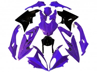 Violet Noir Brillant HP Carénage Moto BMW S1000RR 2009-2014 Pas Chère