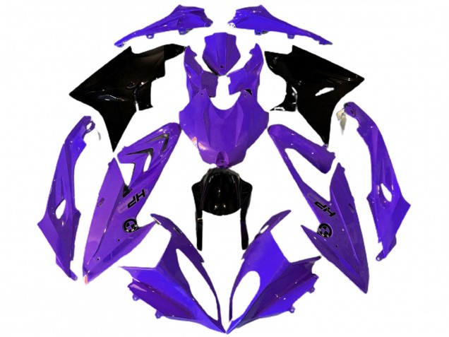 Violet Noir Brillant HP Carénage Moto BMW S1000RR 2009-2014