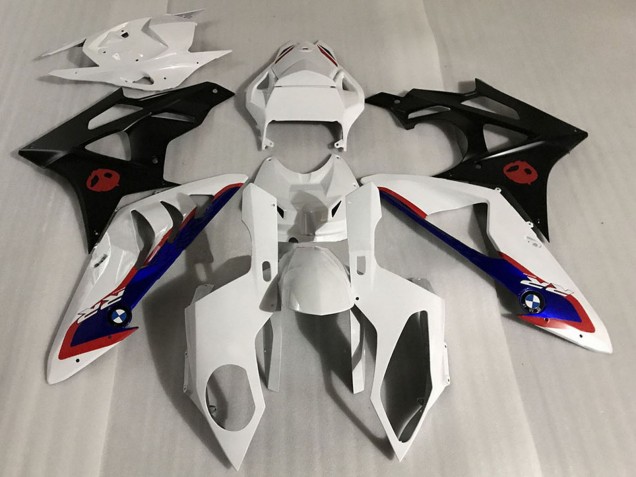 Blanc Rouge Bleu Noir Mat Carénage Moto BMW S1000RR 2015-2016