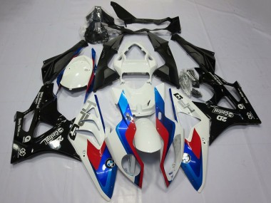 Blanc Rouge Bleu Noir Brillant Castrol OEM Style Carénage Moto BMW S1000RR 2009-2014 Pas Chère