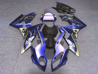 Argent Bleu Noir Carénage Moto BMW S1000RR 2017-2018 Pas Chère