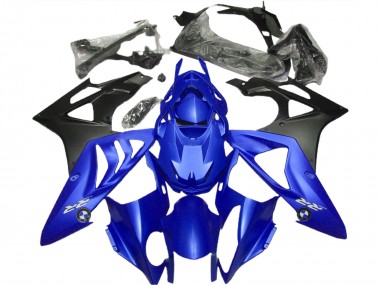 Bleu Noir Mat Carénages Moto BMW S1000RR 2009-2014 Pas Chère
