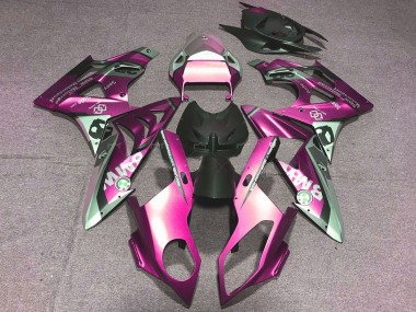 Rose Noir Carénage Moto BMW S1000RR 2017-2018 Pas Chère