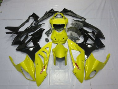 Jaune Noir Brillant Carénage Moto BMW S1000RR 2009-2014 Pas Chère