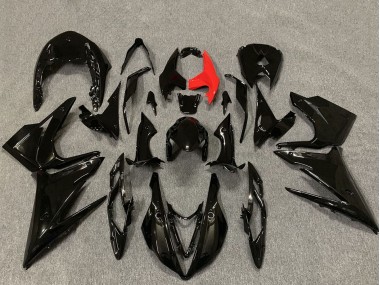 Noir Brillant Carénage Moto Triumph Daytona 675 2013-2016 Pas Chère
