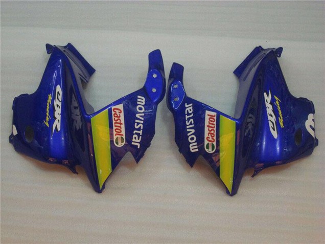 Bleu Vert Jaune MoviStar Rouge Castrol Carénage Moto Honda CBR600 F3 1995-1996