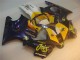 Bleu Jaune Joes Carénage Moto Honda CBR600 F3 1995-1996