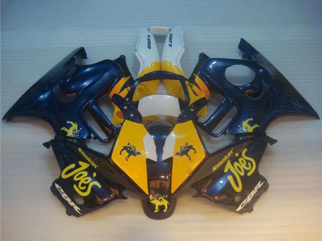 Bleu Jaune Joes Carénage Moto Honda CBR600 F3 1995-1996