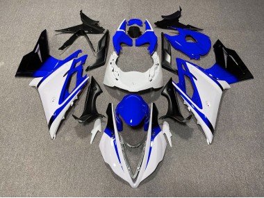 Blanc Bleu Noir Brillant Carénage Moto Triumph Daytona 675 2013-2016 Pas Chère