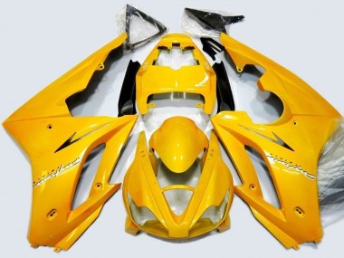 Jaune Vibrant Carénage Moto Triumph Daytona 675 2006-2008 Pas Chère