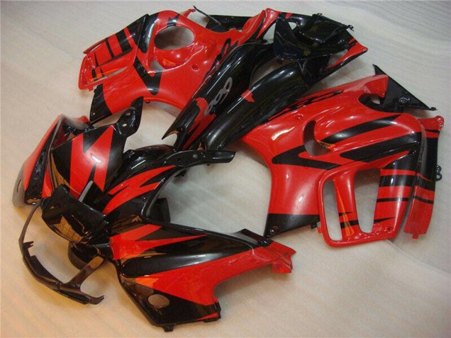 Rouge Noir Brillant Carénages Moto Honda CBR600 F3 1995-1996