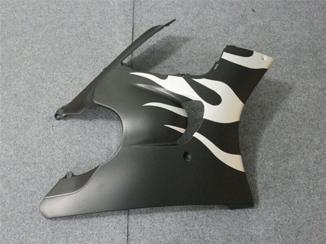 Blanc Noir Mat Flamme Carénage Moto Honda CBR600 F3 1995-1996