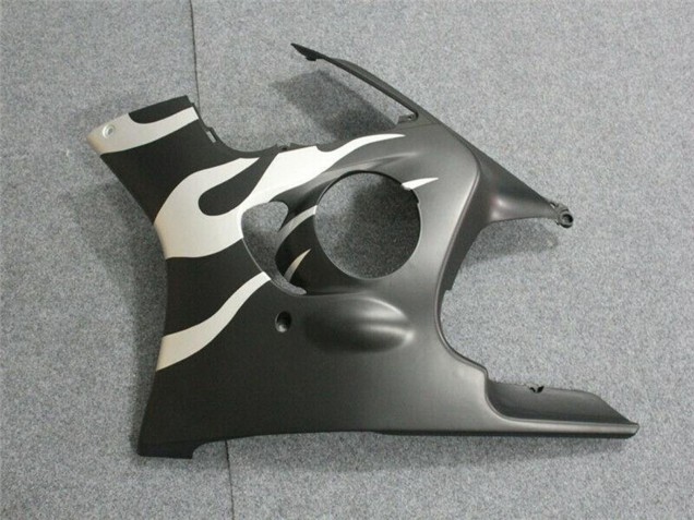Blanc Noir Mat Flamme Carénage Moto Honda CBR600 F3 1995-1996