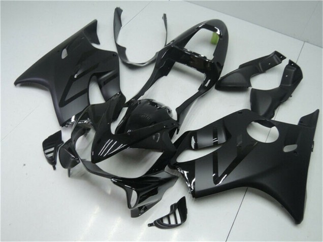 Noir Brillant Noir Mat Carénage Moto Honda CBR600 F4i 2001-2003