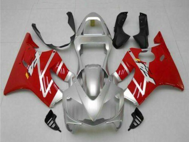 Argent Rouge Kits Carénage Moto Honda CBR600 F4i 2001-2003