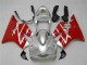 Argent Rouge Kits Carénage Moto Honda CBR600 F4i 2001-2003