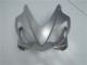 Argent Noir Brillant Carénages Moto Honda CBR600 F4i 2001-2003