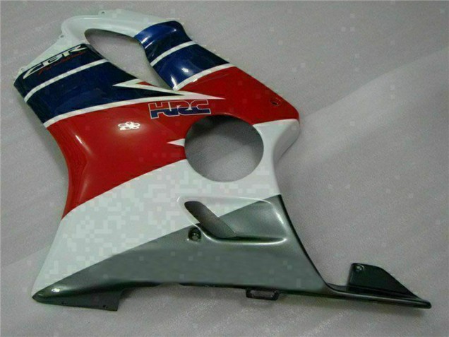 Blanc Rouge Bleu Noir Carénages Moto Honda CBR600 F4i 2001-2003