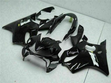 Noir Brillant Carénages Moto Honda CBR600 F4i 2004-2007 Pas Chère
