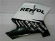 Blanc Noir Brillant Repsol Carénage Moto Honda CBR1100XX Blackbird 1996-2007