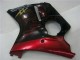 Noir Brillant Rouge Flamme Carénage Moto ABS Honda CBR1100XX Blackbird 1996-2007
