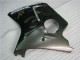 Noir Brillant Argent Flamme Carénage Moto Honda CBR1100XX Blackbird 1996-2007