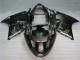 Noir Brillant Argent Flamme Carénage Moto Honda CBR1100XX Blackbird 1996-2007