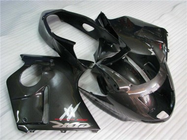Noir Brillant Carénages Moto ABS Honda CBR1100XX Blackbird 1996-2007 Pas Chère