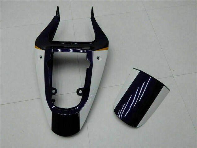 Jaune Bleu Foncé Noir Brillant Carénage Moto Suzuki GSXR 600/750 2001-2003