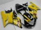 Jaune Noir Carénage Moto Suzuki GSXR 600/750 2001-2003