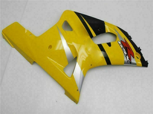 Jaune Noir Carénage Moto Suzuki GSXR 600/750 2001-2003