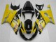 Jaune Noir Carénage Moto Suzuki GSXR 600/750 2001-2003