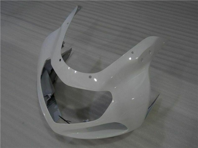 Blanc Argent Bleu Noir Carénage Moto Suzuki GSXR 600/750 2001-2003