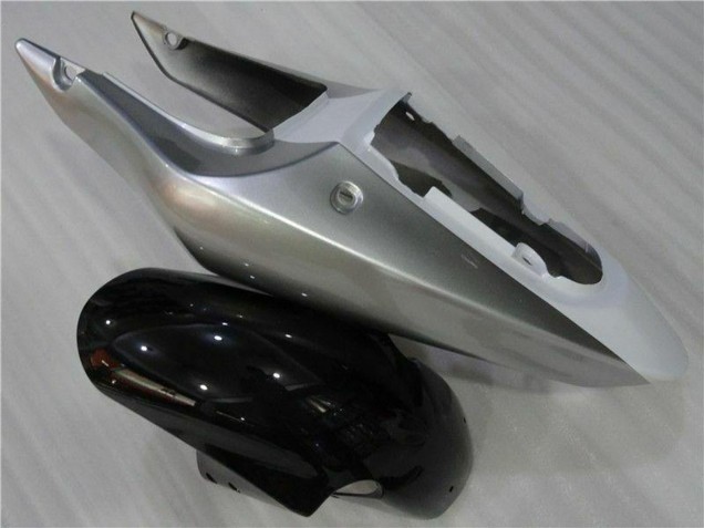 Blanc Argent Bleu Noir Carénage Moto Suzuki GSXR 600/750 2001-2003